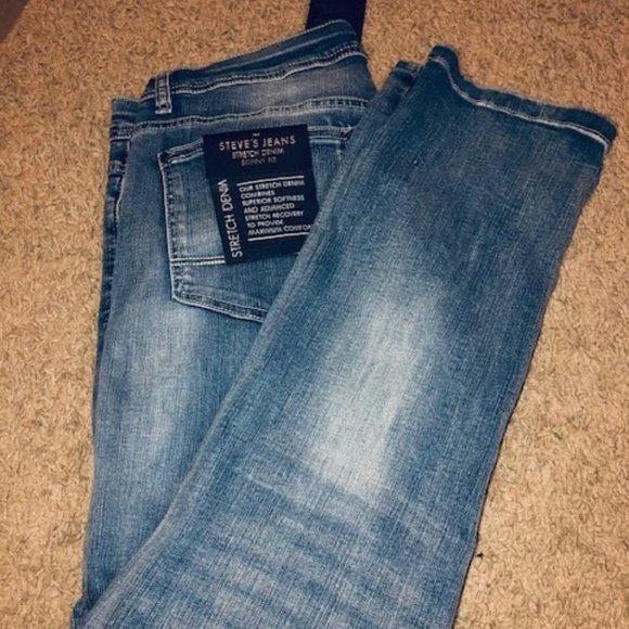 Steves Jeans Skinny Fit Stretch Denim 